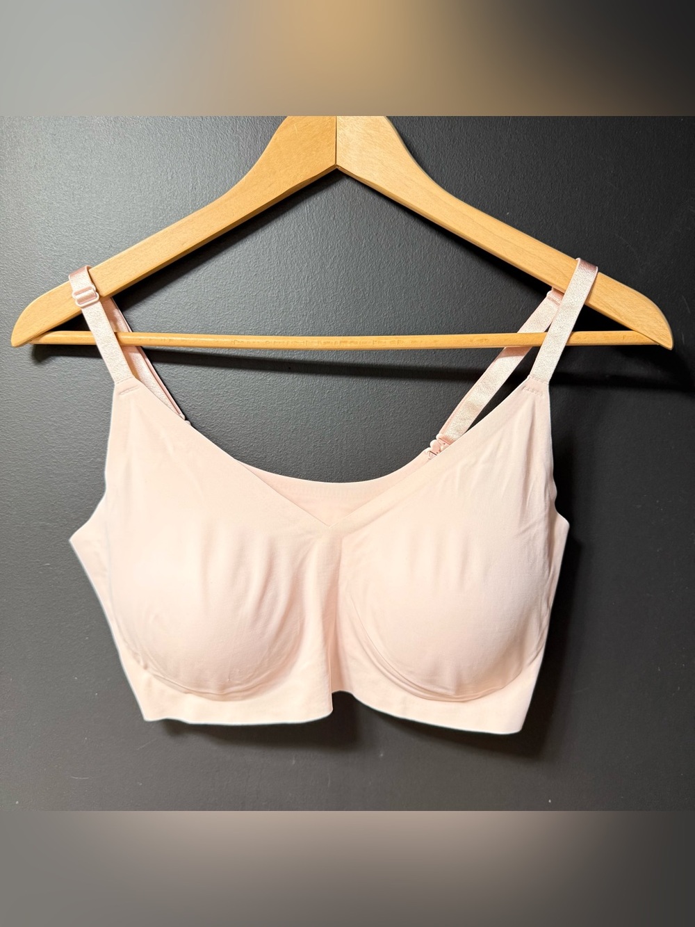True & Co 16821 Body Triangle Convertible Strap Lined Wire Free Bra